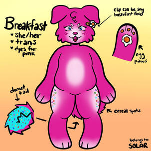 breakfast (my oc)